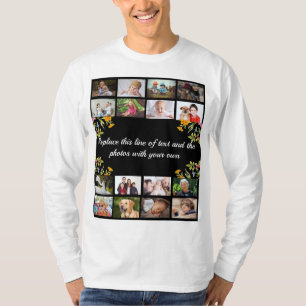 Personalize photo collage and text T-Shirt