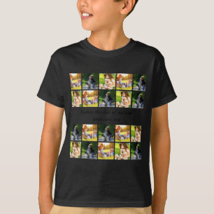 Personalize Photo Collage And Text T Shirt
