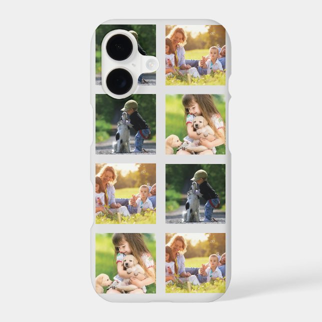 Personalize photo collage  Case-Mate iPhone case (Back)