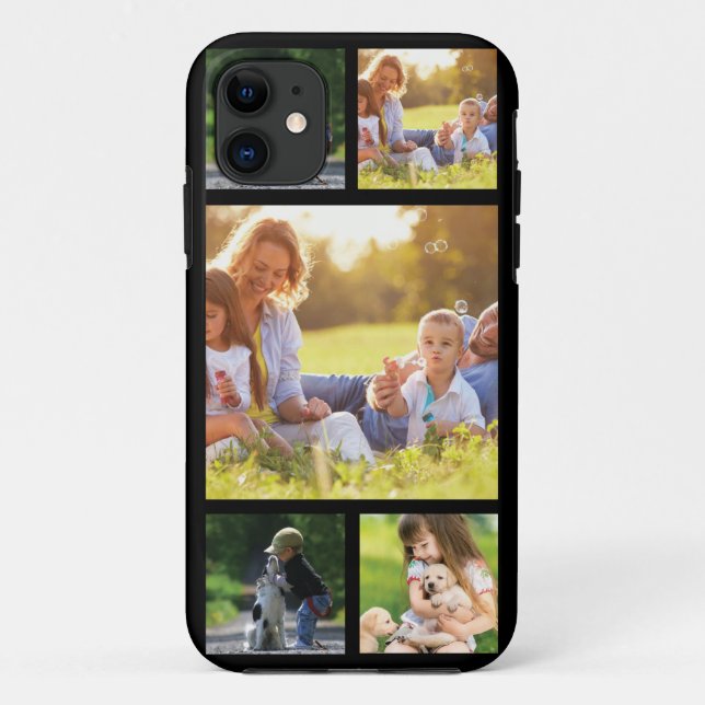 Personalize photo collage  Case-Mate iPhone case (Back)