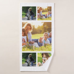 Personalize photo collage Case-Mate iPhone case Bath Towel
