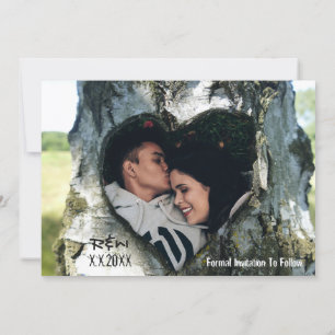 Personalize Photo Save the Date Invitation