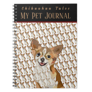 Personalize photo & text Chihuahuas Pet Journal