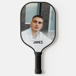 Personalize Pickleball Name and photo Paddle