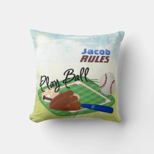 Personalize Play ball Pillow