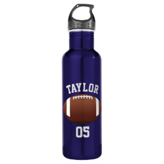 Personalize player Name and Number Cool Football L 710 Ml Water Bottle