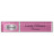 Personalize, Pretty in Pink Name Plate