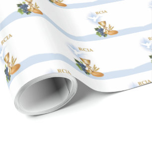 Personalize, RCIA Congrats Catholic Sacrament Wrapping Paper