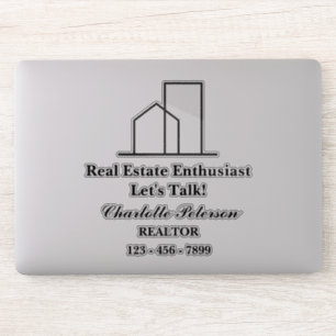 Personalize Realtor Real Estate Laptop 