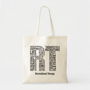 Personalize Recreational Therapist RT Tote Bag