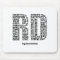 Personalize Registered Dietician RD Mouse Pad