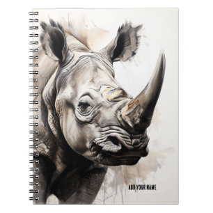 PERSONALIZE: Rhino Notebook Journal