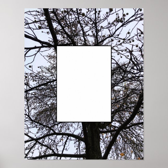 PERSONALIZE! RUSTIC 'MAT' BACKDROP POSTER (Front)