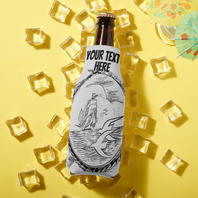 Personalize sailor  bottle cooler (In Situ Summer)