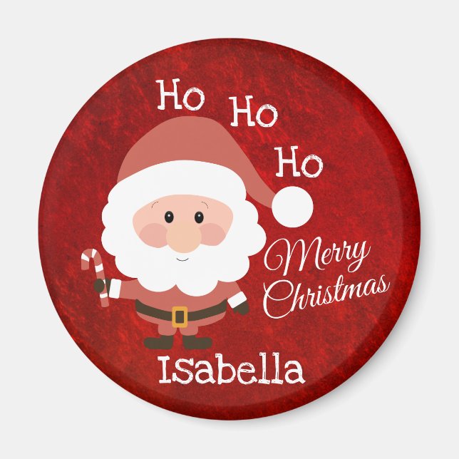 Personalize - Santa Claus Magnet (Front)