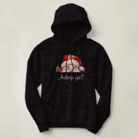 Personalize Santa Claus Peeking Asleep Yet? 