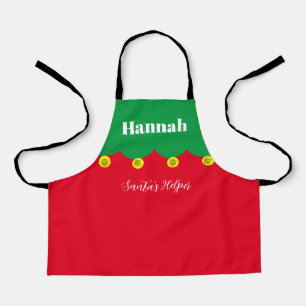 Personalize Santa's Helper Apron 
