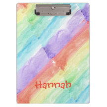 Personalize Seamless Watercolor Pattern