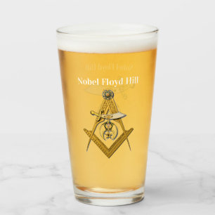 Personalize Shriners Glass