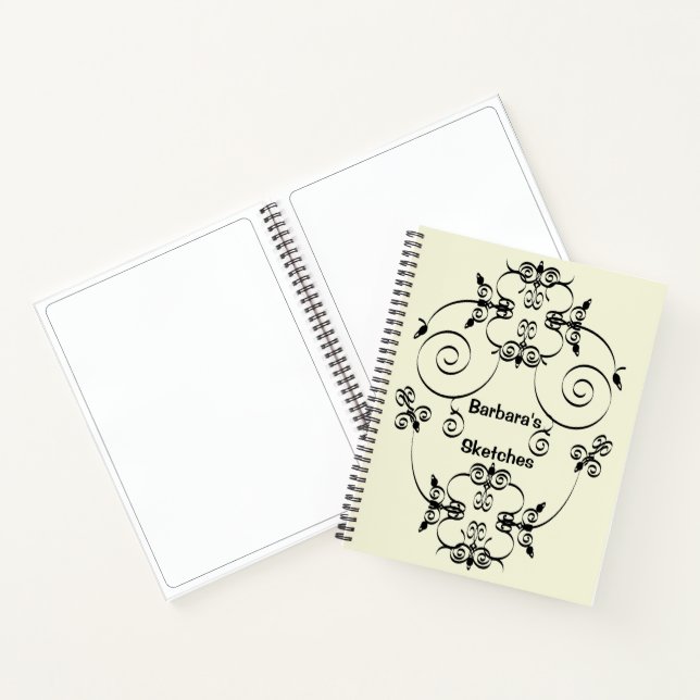 Personalize Sketches Notebook (Inside)