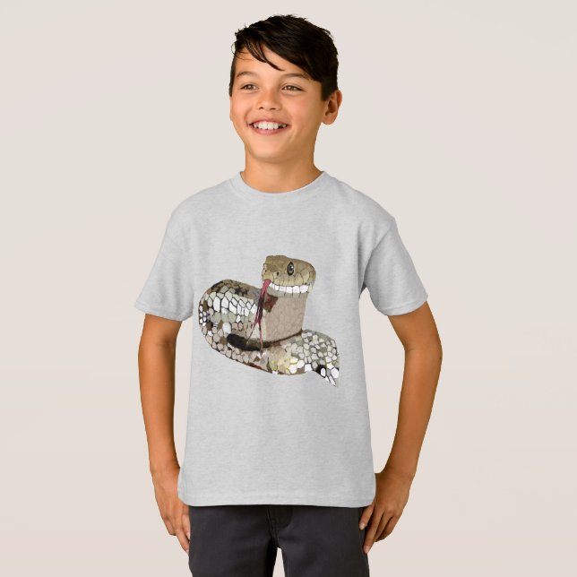 Personalize Snake Transformation T-Shirt (Front Full)
