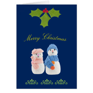 Personalize, Snowman&Snow woman