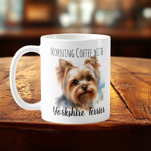  Personalize soft Browns Yorkshire Terrier Mug
