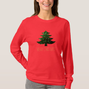 Sparkly Christmas T-Shirts u0026 Shirt Designs | Zazzle