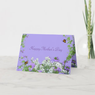 Personalize standard "Happy Mother's Day 3"  Card