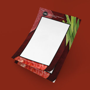 Personalize steak restaurant theme post-it notes
