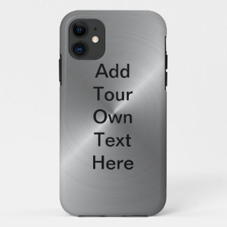 Personalize Steel iPhone 11 Case