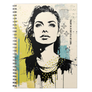 PERSONALIZE: Street Art - Waiting   Notebook