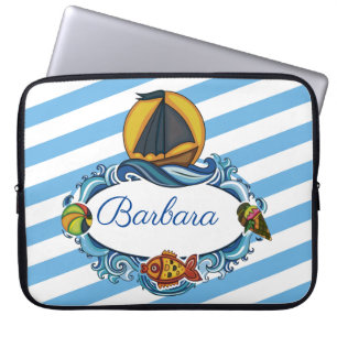 Personalize Summer Fun Electronics Bag