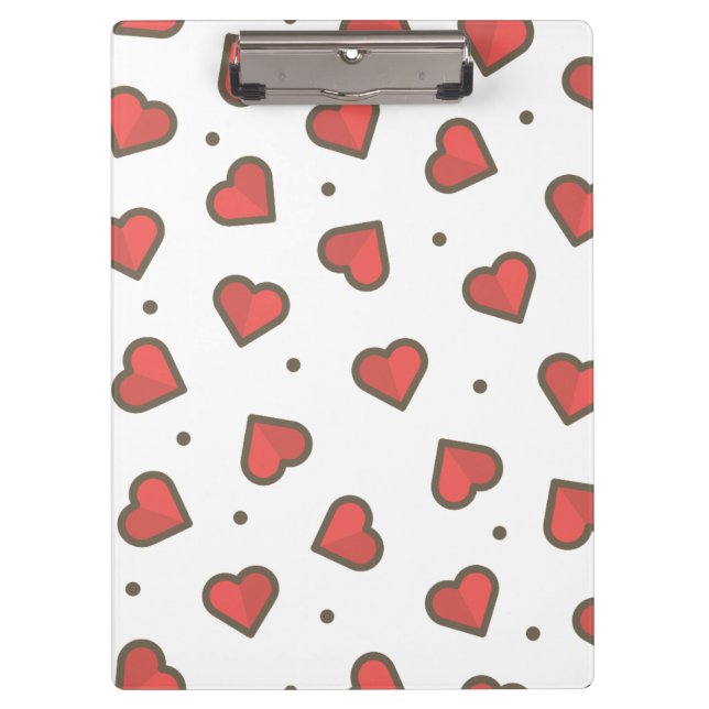 Personalize Sweet Hearts Clipboard (Front)