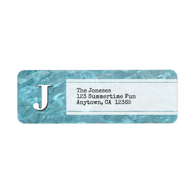 Personalize: Swimming Pool Abstract Photography (Front)