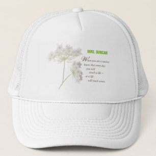 Personalize, Teacher Appreciation Day Thank You Trucker Hat