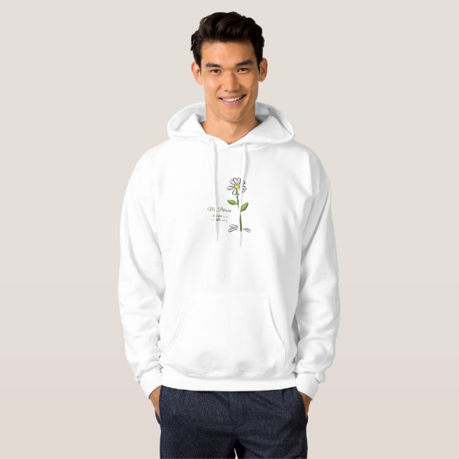 Personalize, Teacher Thank You, Religious Flower Hoodie (Front Full)