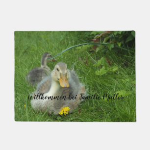 Personalize, template, animal, pet, live, farm doormat