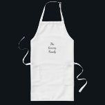 Personalize Template Long Apron<br><div class="desc">Enjoy!</div>