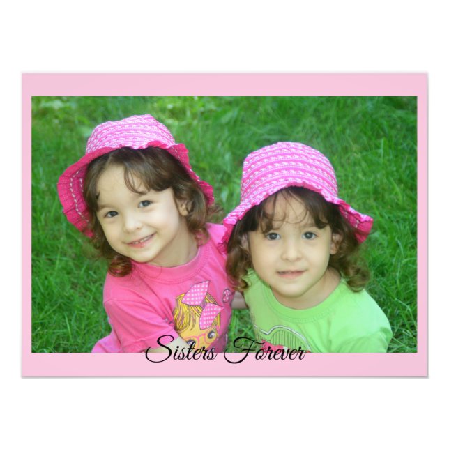 Personalize Text High Resolution Enlargement Photo Print (Front)