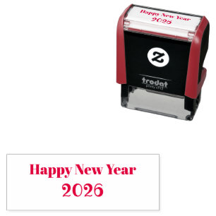 personalize text self-inking stamp