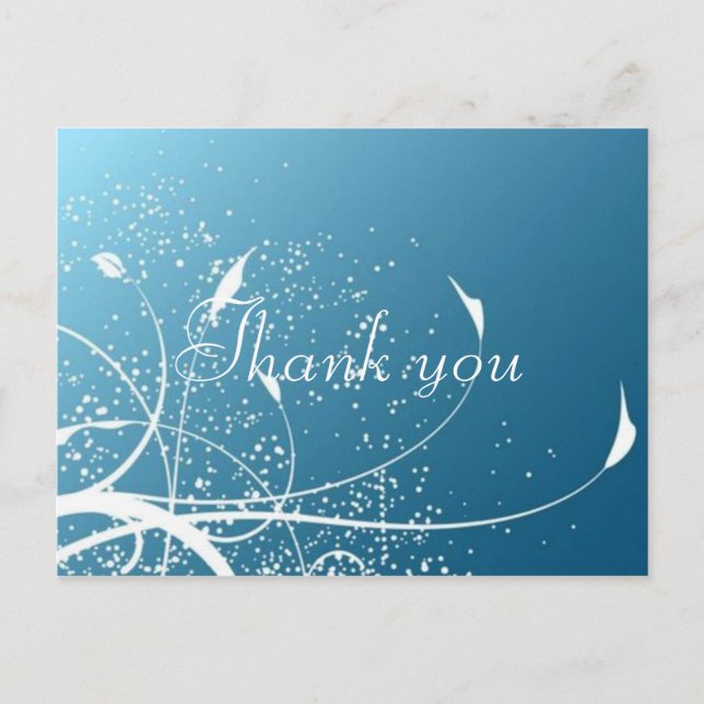 Personalize Thank You Postcard (Front)