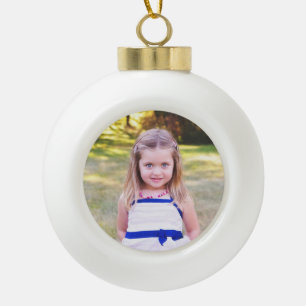 Personalize this Ball Ornament with your Photo