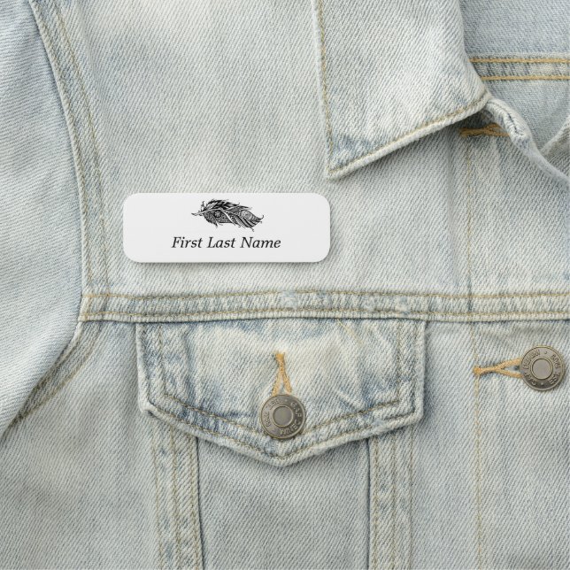Personalize this Camping Camper Trailer Recreation Name Tag (In Situ)