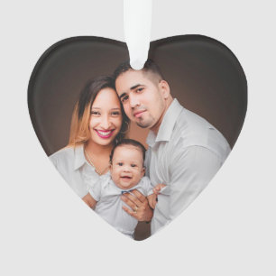 Personalize this cute Heart Ornament Keepsake