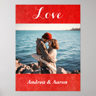 Personalize this "Love" Poster with Your Picture