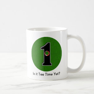 Personalize this Lucky Golfer Hole in One Design!  Coffee Mug