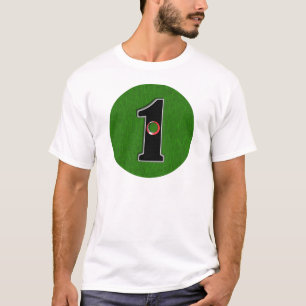 Personalize this Lucky Golfer Hole in One Design! T-Shirt