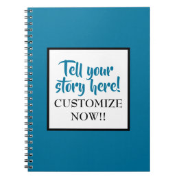 Personalize this notebook