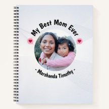 Personalize This Notebook Love Letter for Your Mom
